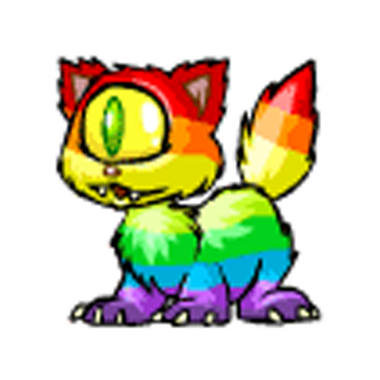 Rainbow Meowclops