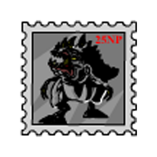 Shiny Monoceraptor Stamp
